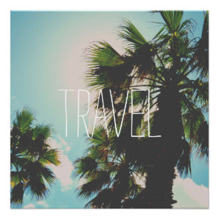 Simple Travel Template Poster