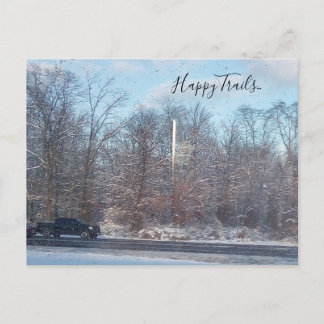 Simple Travels Holiday Postcard