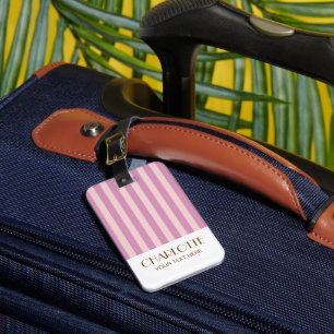Simple Trendy Business Logo Company promotion gift Luggage Tag