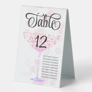 Simple Trendy Champagne Coupe Monogram Wedding