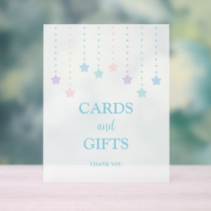 Simple Twinkle Little Stars Cards and Gifts Sign