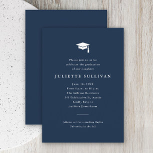 Simple Typography Graduation Enclosure Card