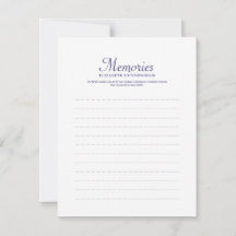 Simple Typography Memories Photo Memorial Reply
