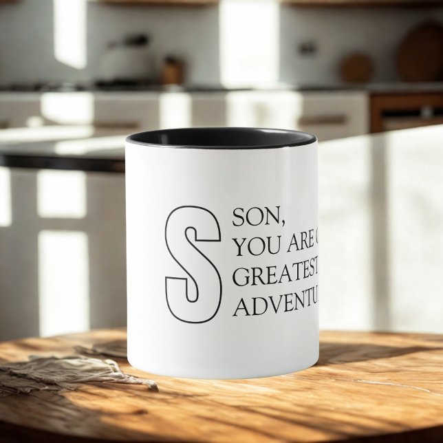 Simple Typography Son's Mug (Creator Uploaded)