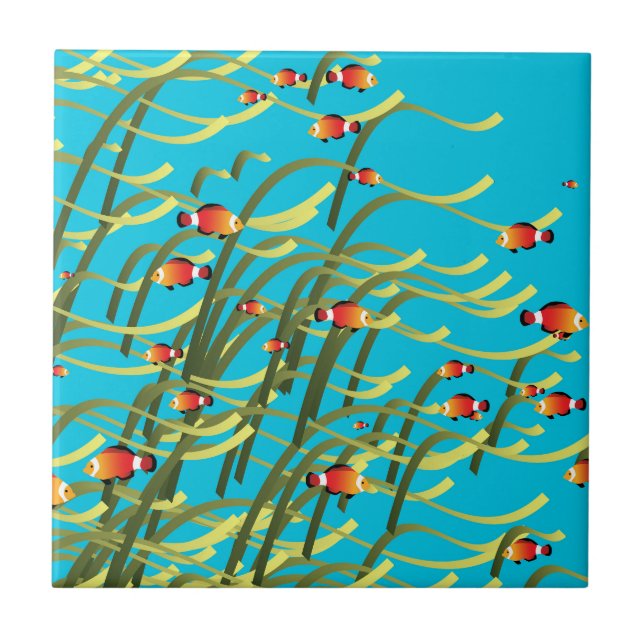 Simple underwater scene tile (Front)