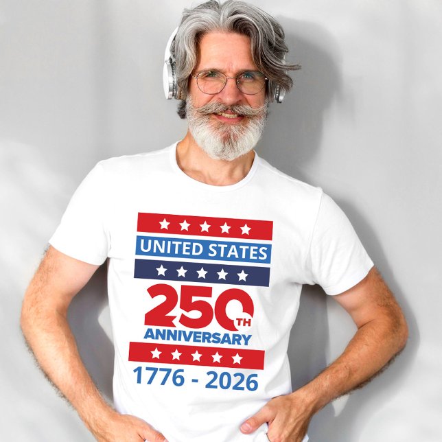 Simple United States 250th Anniversary T-Shirt (Creator Uploaded)