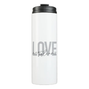 Simple, urban, modern cool design Love New Orleans Thermal Tumbler