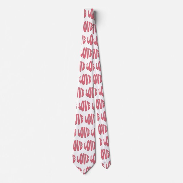 Simple, urban, modern, cool design Love Tie (Front)