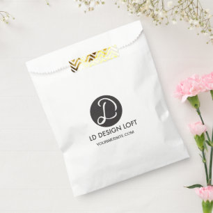 Simple Use Your logo and website Favour Bag
