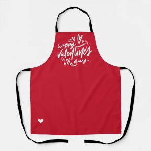 Simple  Valentine's Apron
