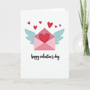 Simple Valentines Love Letter Card