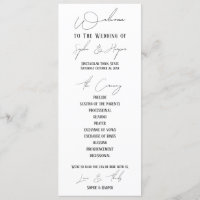 Simple, Versatile, Elegant Slim Script Wedding