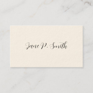 Simple Victorian Calling Cards