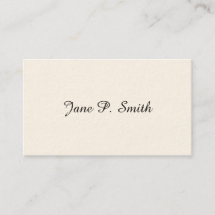 Simple Victorian Calling Cards