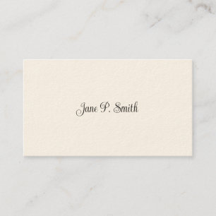 Simple Victorian Calling Cards