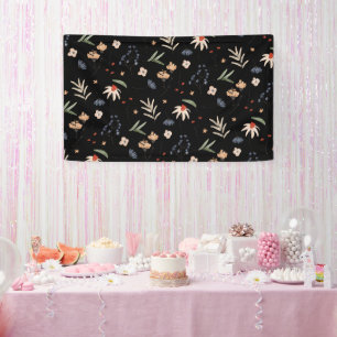 Simple watercolor flowers 1 banner