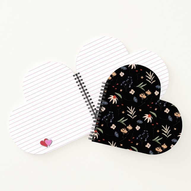 Simple watercolor flowers 1 notebook (Inside)