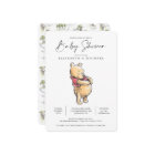 Simple Watercolor Winnie the Pooh Baby Shower