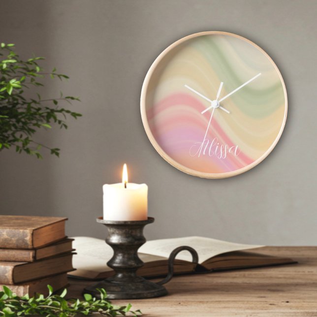 “Simple Wave” Personalised Inspirivity Clock (Creator Uploaded)