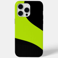 Simple Waves in Lime Green