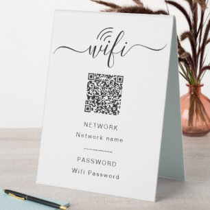 Simple way to share long wifi with guests