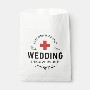 Simple Wedding Hangover Recovery Kit  Favour Bag