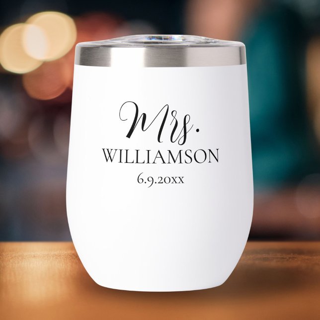 Simple Wedding Mr. Mrs. Names Date Custom  (Creator Uploaded)
