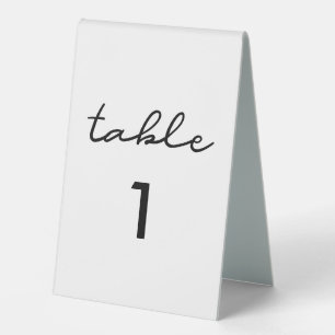 Simple wedding number