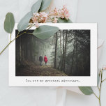 Simple Wedding Photo Save the Date Announcement<br><div class="desc">A simple layout with modern rustic charm.

Customise the text and add your photo.</div>