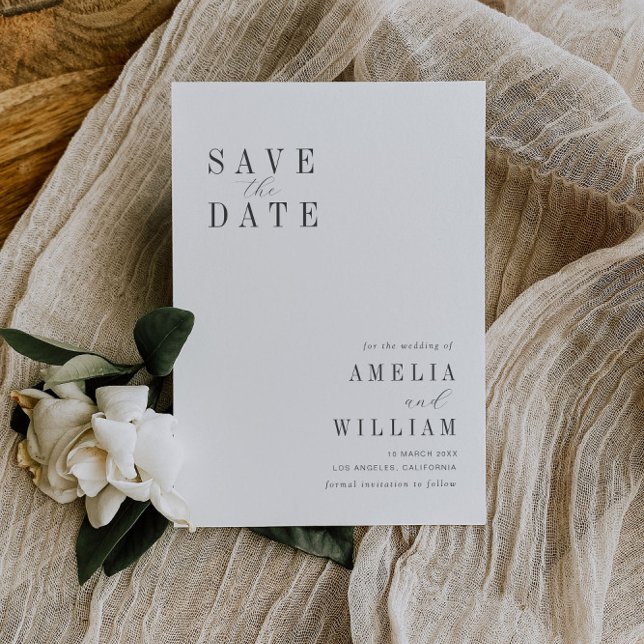 simple wedding Save the Date (Creator Uploaded)
