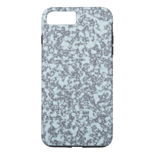Simple White Grey Marble Texture Personalised iPhone 8 Plus/7 Plus Case