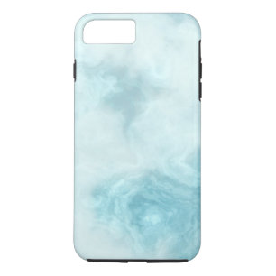 Simple White Marble Texture Personalised iPhone 8 Plus/7 Plus Case