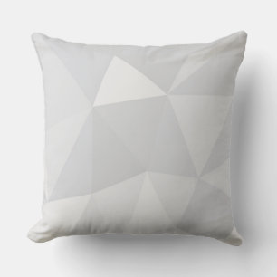 Simple, white, modern, trendy, cool illustration cushion