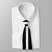 Simple White on Black Striped