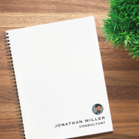 Simple White Professional Bio Photo