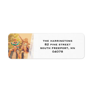 Simple Wrap Return Address Label