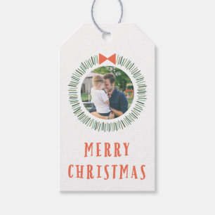 Simple Wreath Gift Tag