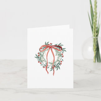 Simple Wreath Greeting Card