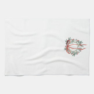 Simple Wreath Kitchen Towel