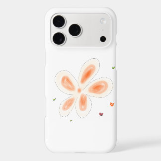 Simple Yellow Flower Art iPhone 17 Pro Max Case –
