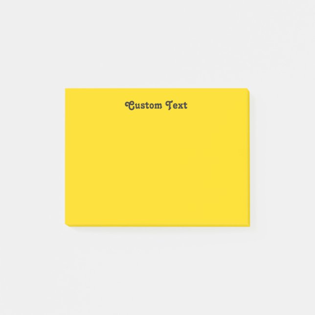 Simple Yellow Post-it Notes (Front)