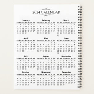 Simple Yet Elegant 2024 Calendar   Planner
