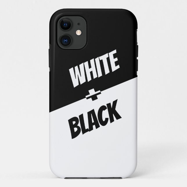 Simple yet elegant Black and White! Case-Mate iPho iPhone Case (Back)