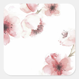 Simple yet Elegant Cherry Blossom   Sticker