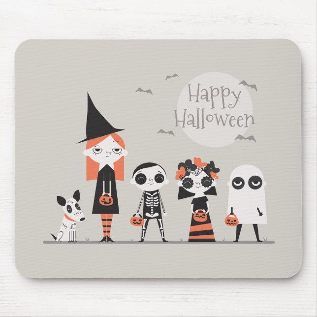Simple yet Elegant Halloween | Mousepad (Front)