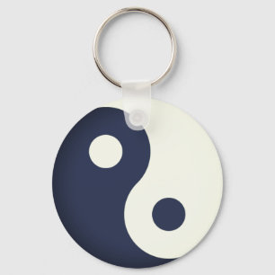 Simple Yin-Yang Key Ring