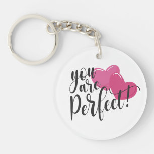 Simple You Are Perfect Valentine   Keychain