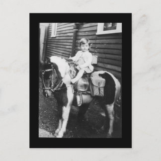 Simpler Times Postcard