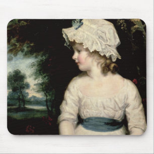 Simplicity - A Portrait of Miss Theophilia Ghatkin Mouse Pad