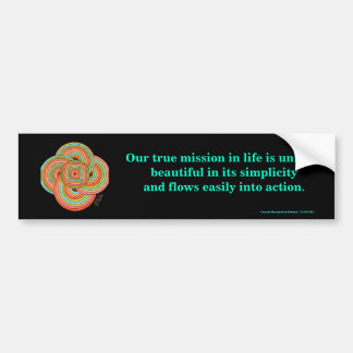 "Simplicity" Bumper Sticker